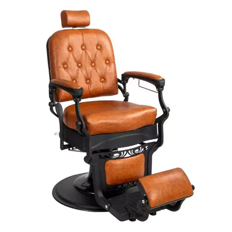 Karl Home Vintage Style Heavy Duty Hydraulic Recline Square Backrest Barber Chair