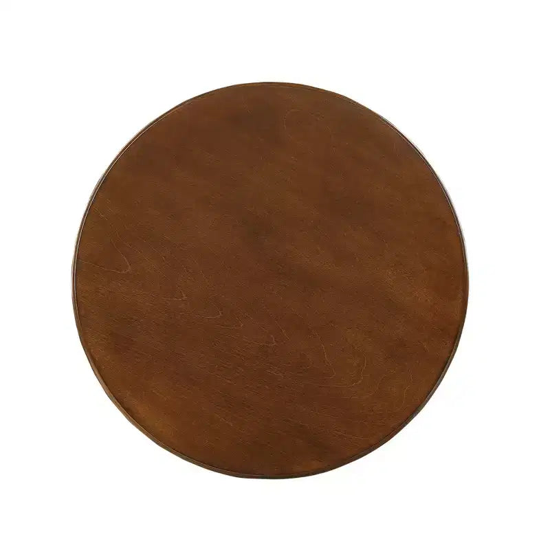 Table d'appoint ronde en bois 22 pouces
