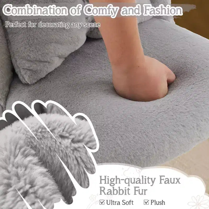 Chaise de coiffeuse - Fauteuil recouvert de velours