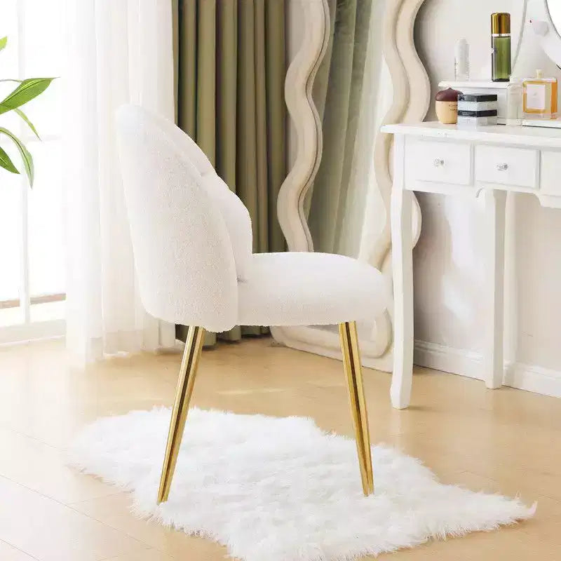 Chaise de coiffeuse - Fauteuil recouvert de velours