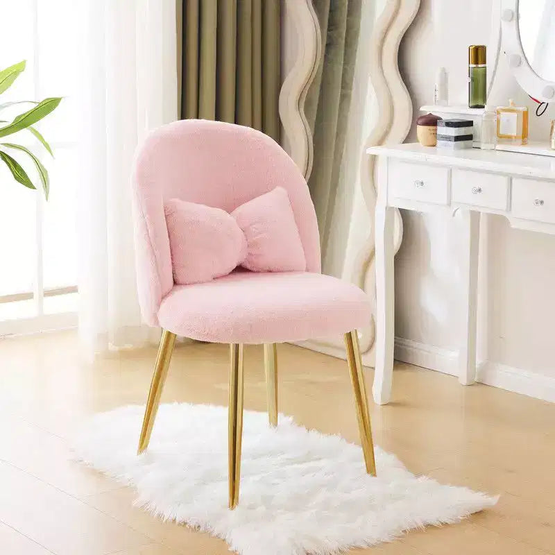 Chaise de coiffeuse - Fauteuil recouvert de velours