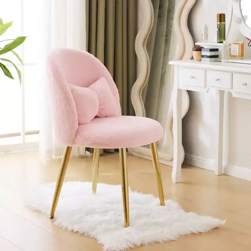 Chaise de coiffeuse - Fauteuil recouvert de velours