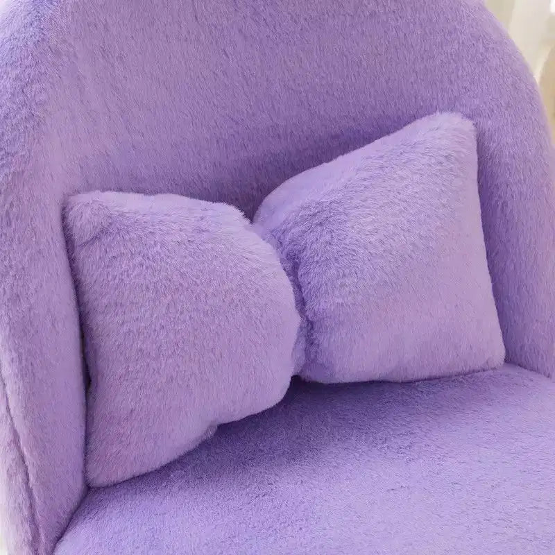 Chaise de coiffeuse - Fauteuil recouvert de velours