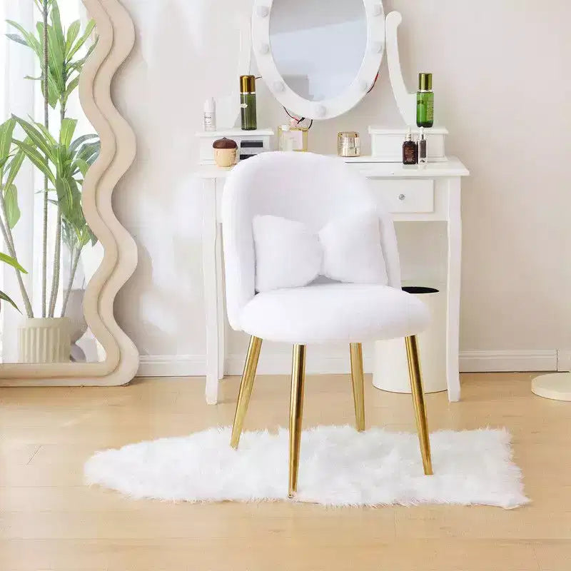 Chaise de coiffeuse - Fauteuil recouvert de velours