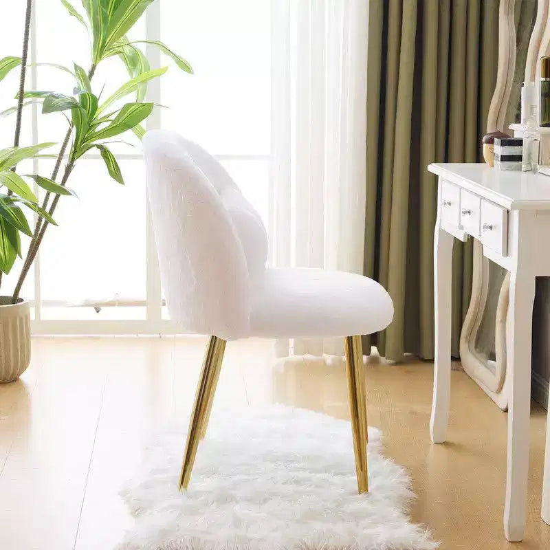 Chaise de coiffeuse - Fauteuil recouvert de velours