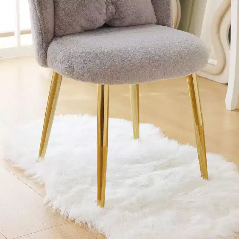 Chaise de coiffeuse - Fauteuil recouvert de velours