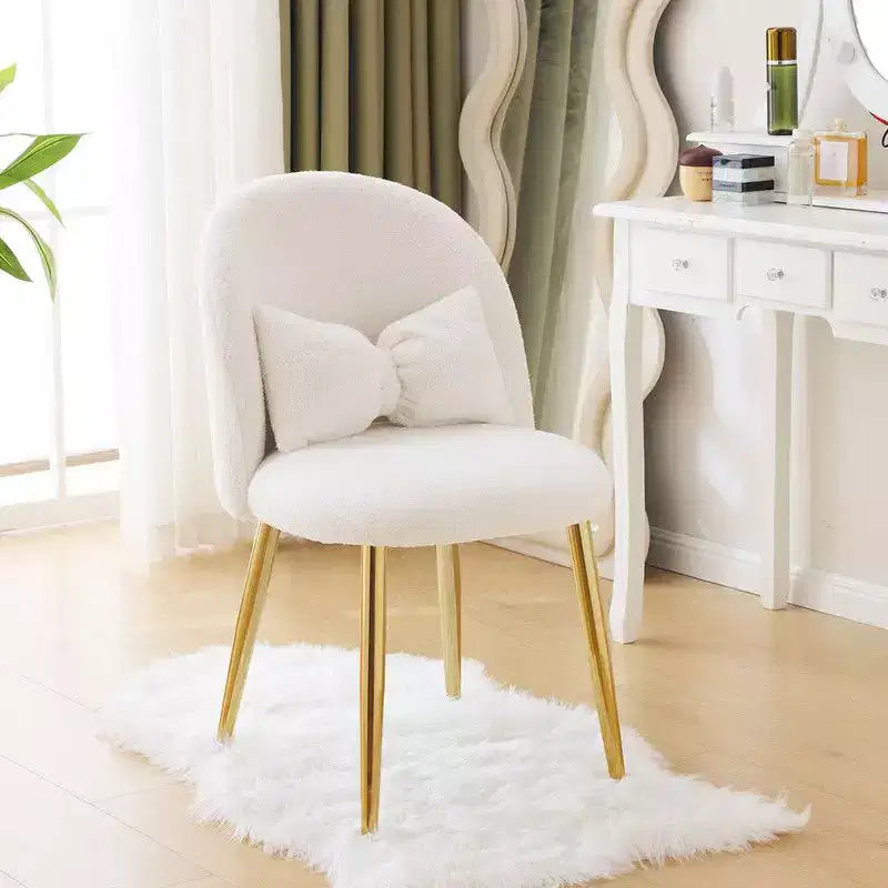 Chaise de coiffeuse - Fauteuil recouvert de velours