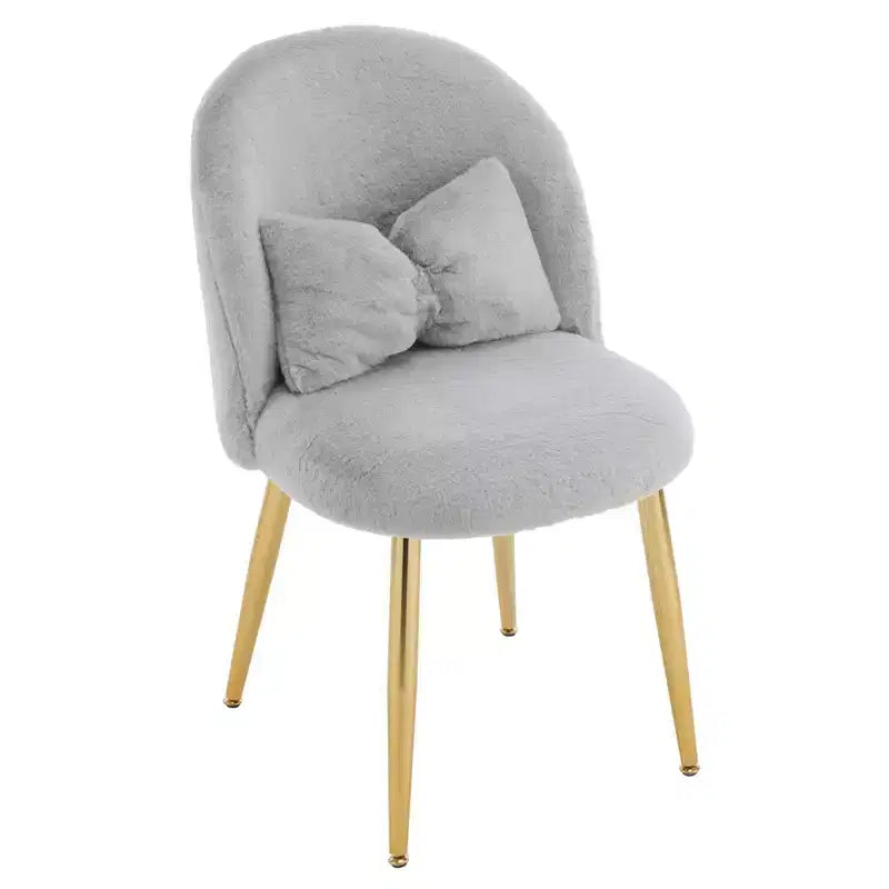 Chaise de coiffeuse - Fauteuil recouvert de velours