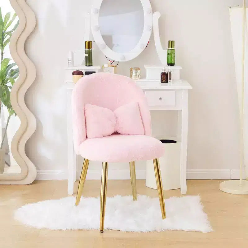 Chaise de coiffeuse - Fauteuil recouvert de velours