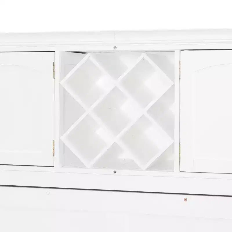 Lit double moderne avec 2 armoires pour salon ou appartement