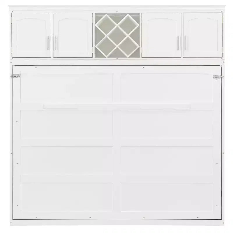 Lit double moderne avec 2 armoires pour salon ou appartement