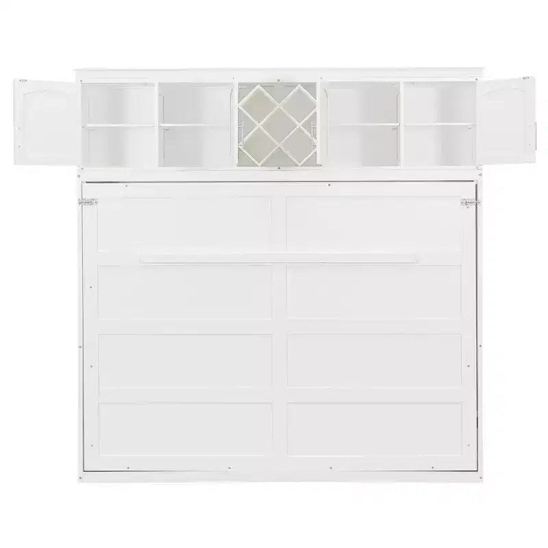Lit double moderne avec 2 armoires pour salon ou appartement